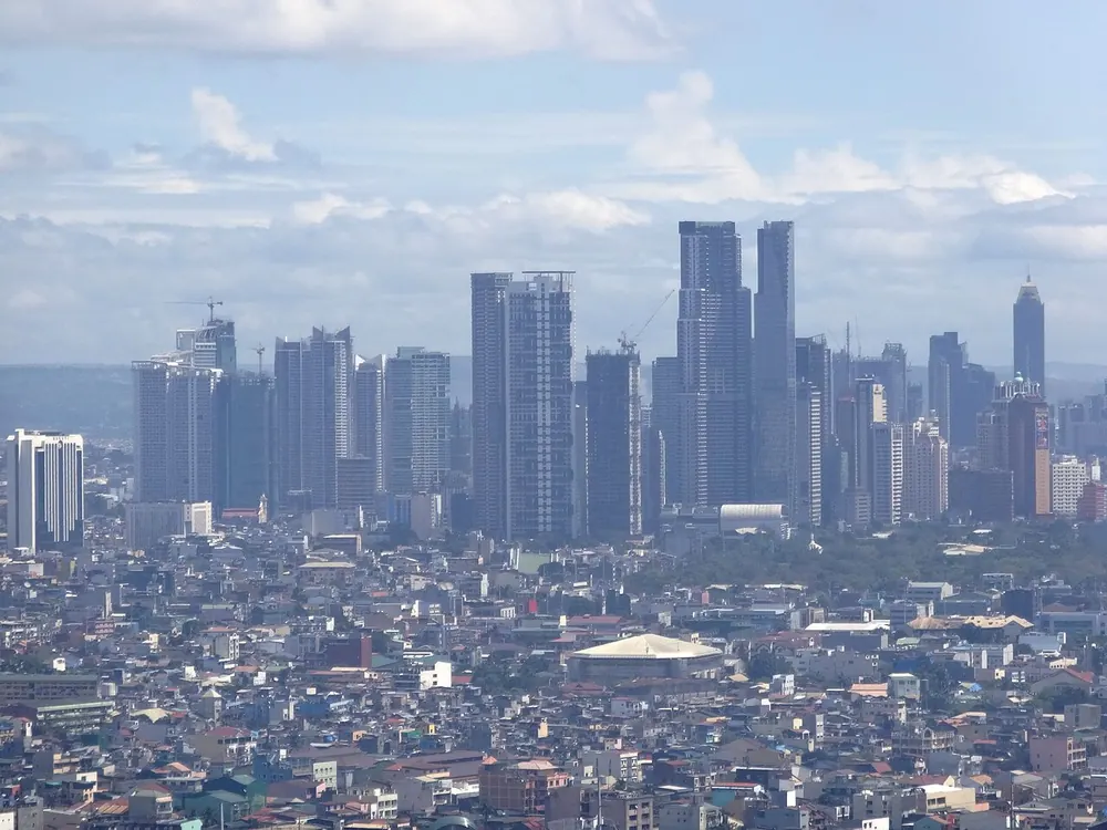 coins.ph to casino - Makati skyline, home of Philippine crypto apps like Coins.ph