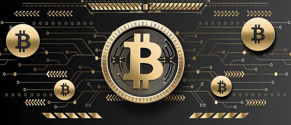 a Bitcoin coin