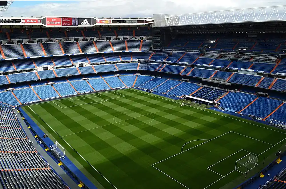 a sports stadium