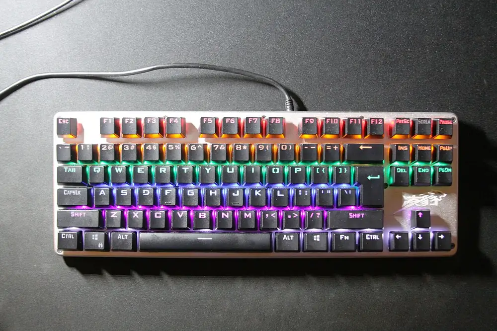 a gaming keyboard