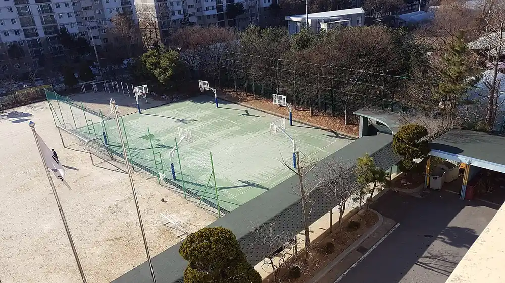 School basketball court, comparing nba sportsbooks for filipino fans - nba betting site in the philippines