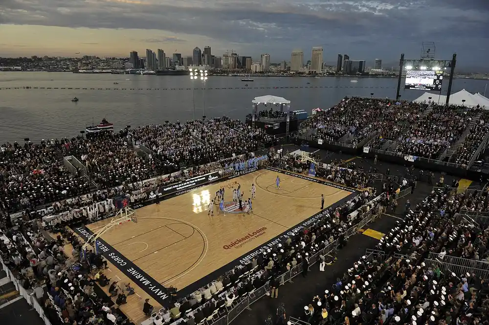 nba first quarter betting - Overhead view of a basketball game, NBA first quarter betting