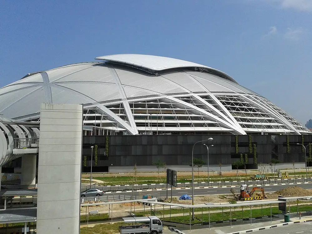 one championship odds filipino fighters - the domed roof of Singapore's National Stadium