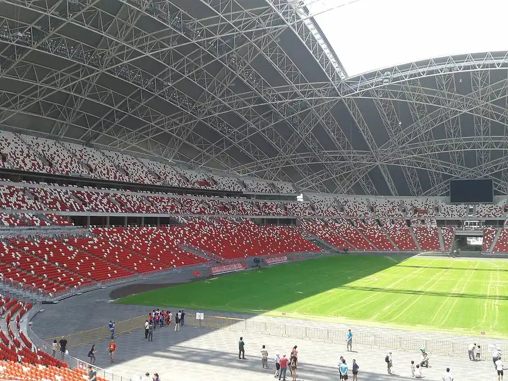 The stands inside singapore's national stadium - one championship odds filipino fighters