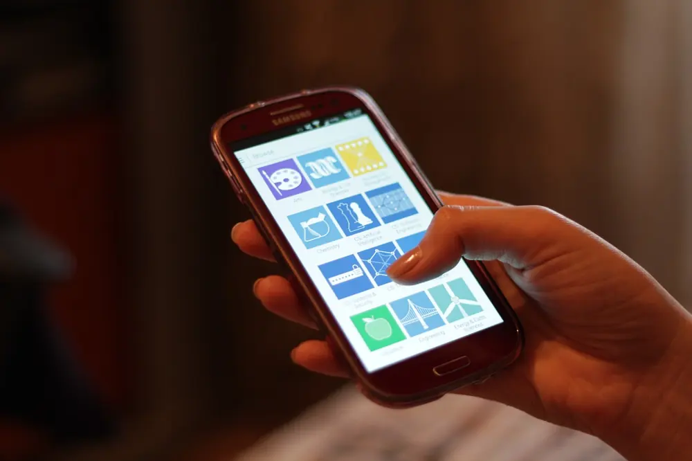 mobile payment on a smartphone