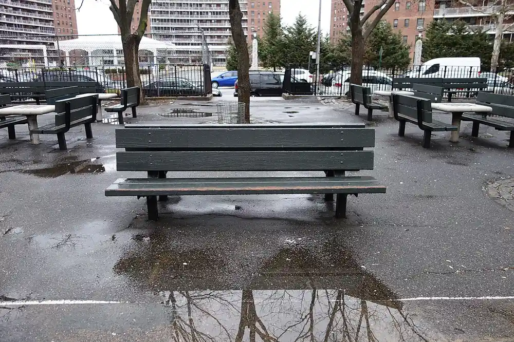 a basketball court