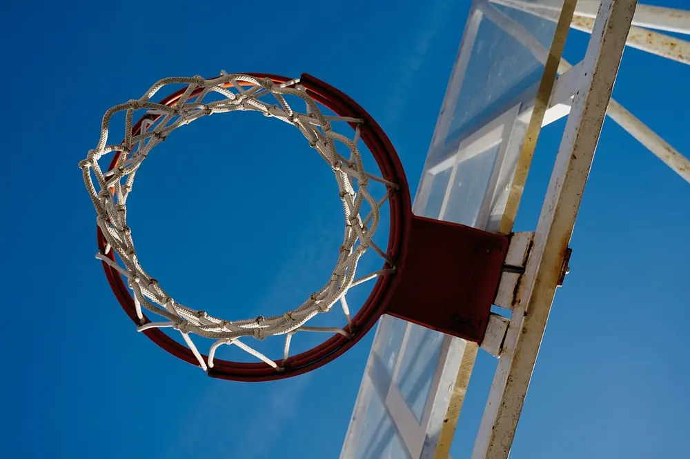 a basketball court