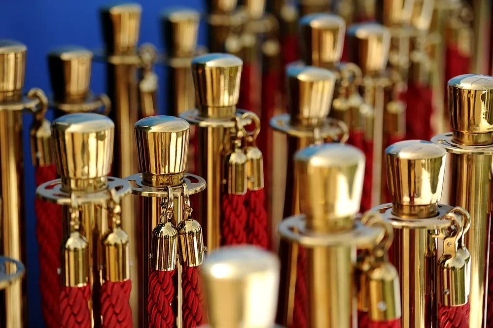 vip program crypto casino - velvet rope stanchions at a VIP entrance